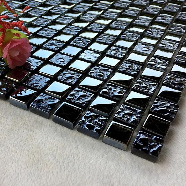 wallpapers 11pcs luxury electroplated black crystal glass mosaic wall tiles, for kitchen bathroom fireplace brick tiles
wallpapers 11pcs luxury electroplated black crystal glass mosaic wall tiles, for kitchen bathroom fireplace brick tiles
