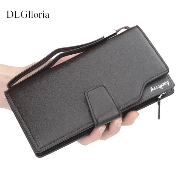 wallets 2021 leather men's wallet card holder long coin purse clutch bag large capacity business, Red;black
wallets 2021 leather men's wallet card holder long coin purse clutch bag large capacity business, Red;black