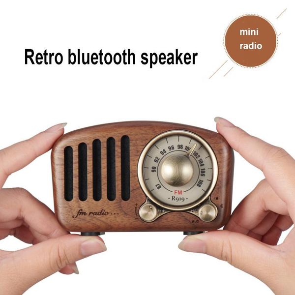 wood wireless bluetooth speaker retro radio receiver mini portable vintage fm radio support tf card wireless loudspeaker column
wood wireless bluetooth speaker retro radio receiver mini portable vintage fm radio support tf card wireless loudspeaker column