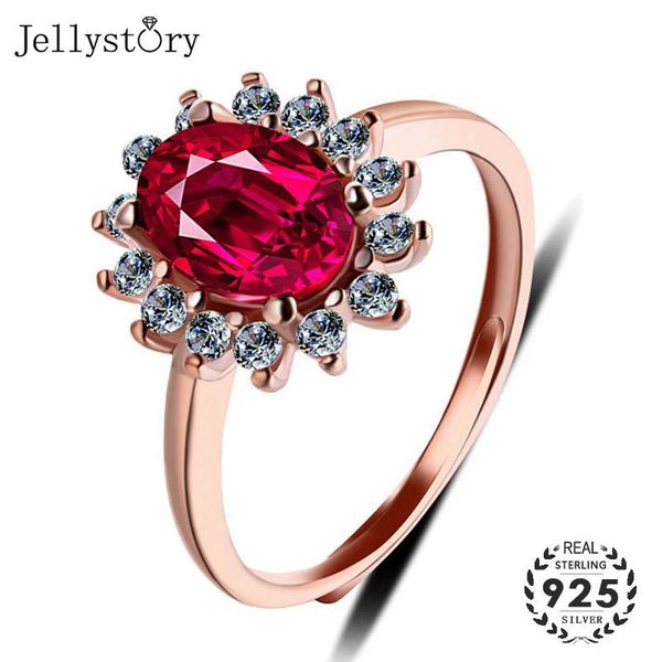 cluster rings jellystory vintage open 925 silver with oval shape ruby zircon gemstone women ring fashion fine wedding party jewelry gift, Golden;silver
cluster rings jellystory vintage open 925 silver with oval shape ruby zircon gemstone women ring fashion fine wedding party jewelry gift, Golden;silver