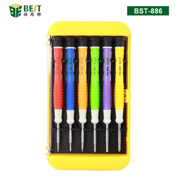 professional hand tool sets 6 in 1 multi-function magnetic kits precision screwdriver set for mobile phone electronics repair opening tools
professional hand tool sets 6 in 1 multi-function magnetic kits precision screwdriver set for mobile phone electronics repair opening tools
