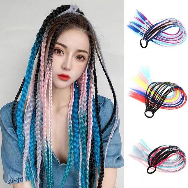 hair accessories children's color tie gradient ponytail rope braid tool rainbow hiphop styling tools, Slivery;white
hair accessories children's color tie gradient ponytail rope braid tool rainbow hiphop styling tools, Slivery;white