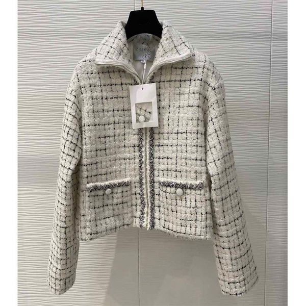 women's jackets atheflow 21 autumn women retro tweed jacket long sleeve round neck zipper elegant vintage office short coat silk lining, Black;brown
women's jackets atheflow 21 autumn women retro tweed jacket long sleeve round neck zipper elegant vintage office short coat silk lining, Black;brown