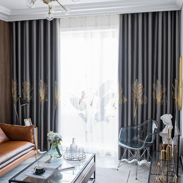 curtain & drapes nordic light luxury curtains exquisite embroidered satin pure color high shading thickened for living room bedroom
curtain & drapes nordic light luxury curtains exquisite embroidered satin pure color high shading thickened for living room bedroom