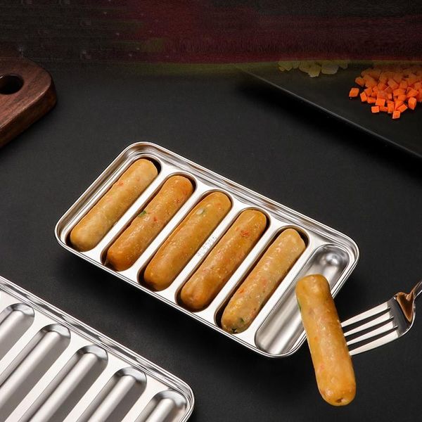 pans kitchen sausage mold stainless steel children's dog making complementary food diy baked ham box tool
pans kitchen sausage mold stainless steel children's dog making complementary food diy baked ham box tool