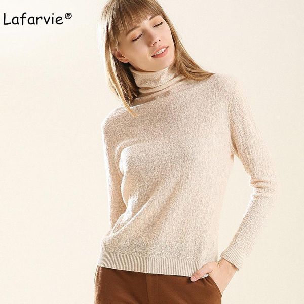lafarvie turtleneck knitted sweater women autumn winter long sleeve warm pullover female fashion soft jumper s-xxl1, White;black
lafarvie turtleneck knitted sweater women autumn winter long sleeve warm pullover female fashion soft jumper s-xxl1, White;black