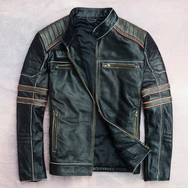 men's leather & faux vintage 2021 black american motorcycle style genuine jacket men skulls embroidery plus size 4xl real cowhide biker
men's leather & faux vintage 2021 black american motorcycle style genuine jacket men skulls embroidery plus size 4xl real cowhide biker