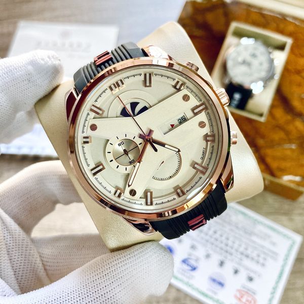 brand men's watch designer mechanical sports luxury motorcycle stainless steel diamond fashion quartz man, Slivery;brown
brand men's watch designer mechanical sports luxury motorcycle stainless steel diamond fashion quartz man, Slivery;brown