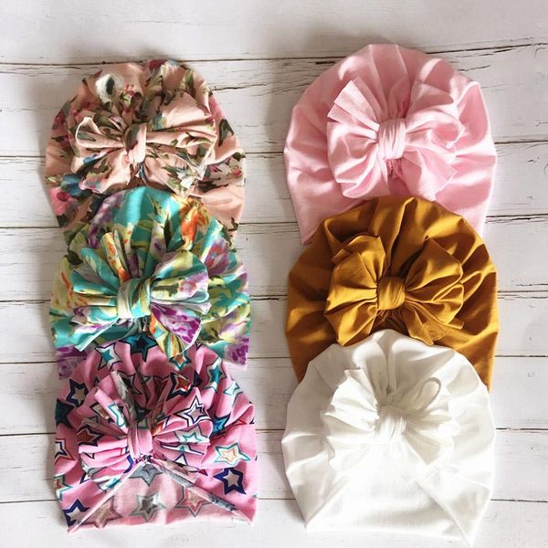 caps & hats big bows baby hat striped flower printed kids girl boy bonnet solid color soft children toddler turban beanie cap, Yellow
caps & hats big bows baby hat striped flower printed kids girl boy bonnet solid color soft children toddler turban beanie cap, Yellow
