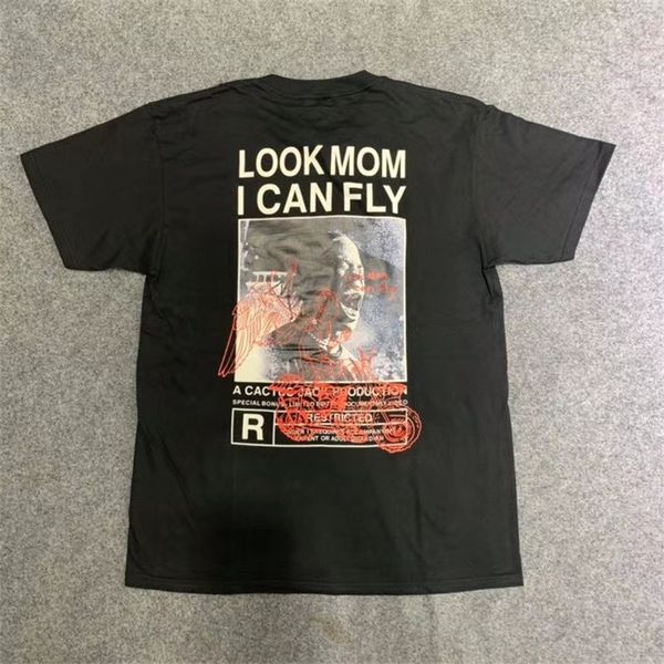 2021 new red printing travis scott look mom i can fly custom astroworld t-shirt men women tees zcry, White
2021 new red printing travis scott look mom i can fly custom astroworld t-shirt men women tees zcry, White