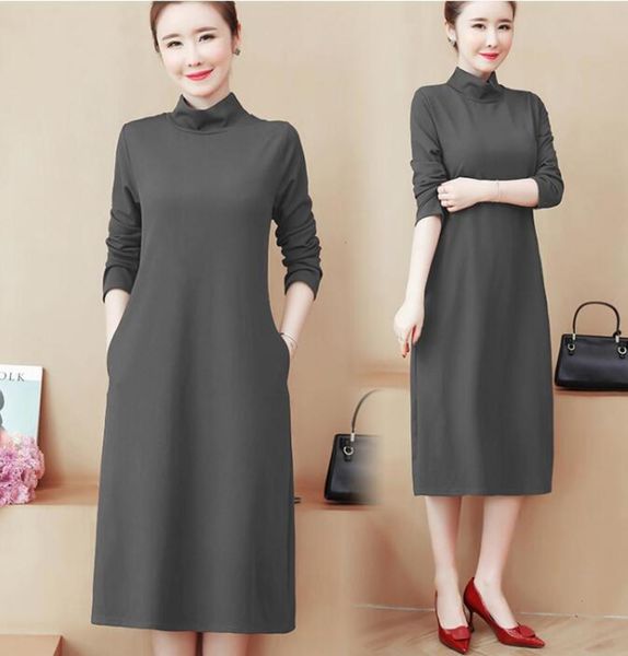 light luxury lady's large hip size new women's covering 2020 autumn dress noble, thin, foreign style, age reduction, Black;gray
light luxury lady's large hip size new women's covering 2020 autumn dress noble, thin, foreign style, age reduction, Black;gray