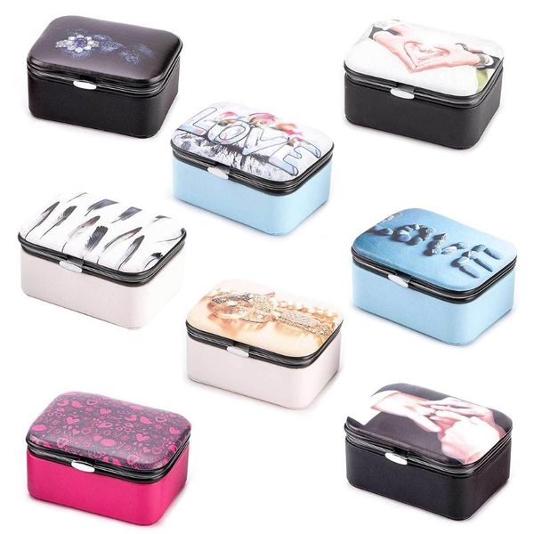 jewelry pouches, bags protable travel leather bracelet box earrings necklace organizer display brooch storage case with mirror women girls, Pink;blue
jewelry pouches, bags protable travel leather bracelet box earrings necklace organizer display brooch storage case with mirror women girls, Pink;blue