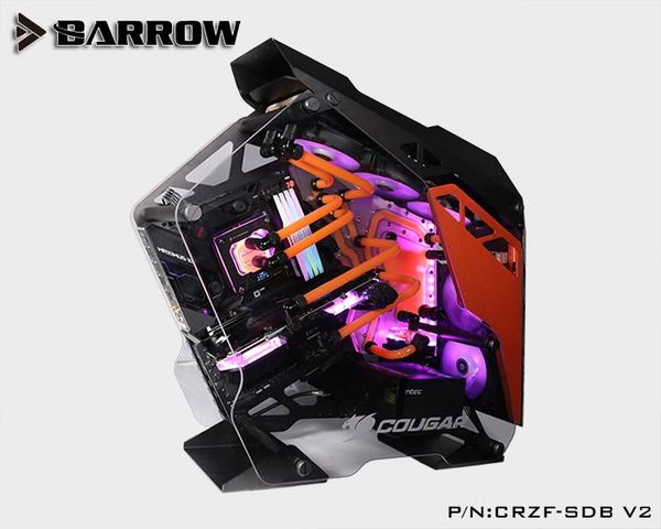 barrow acrylic board water channel solution kit use for cougar conqueror case / for cpu and gpu block / instead reservoir
barrow acrylic board water channel solution kit use for cougar conqueror case / for cpu and gpu block / instead reservoir