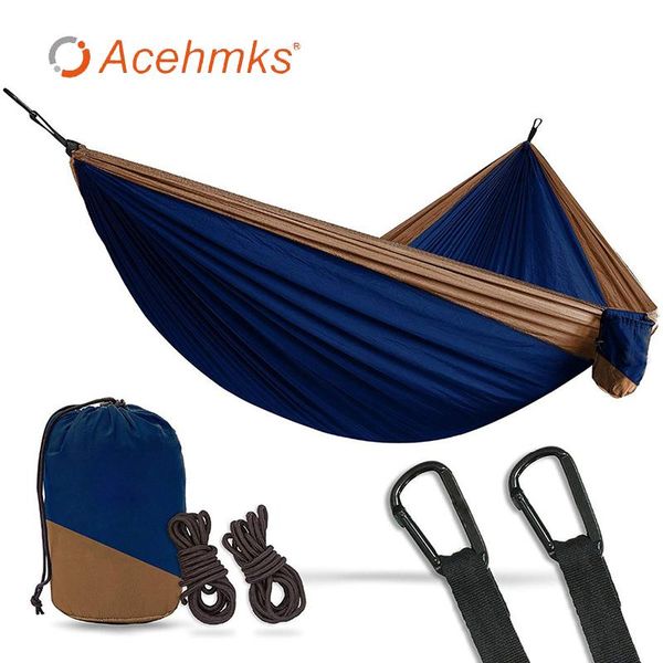 acehmks two pperson adults camping hammock nylon fabric hammock straps portable folding travel swing for adults
acehmks two pperson adults camping hammock nylon fabric hammock straps portable folding travel swing for adults