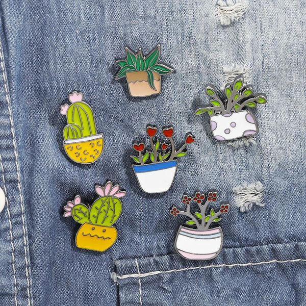 pins, brooches enamel plant flowers grass potted plants pins green cactus cartoons lapel pin shirt badge trendy backpacks jewelry, Gray
pins, brooches enamel plant flowers grass potted plants pins green cactus cartoons lapel pin shirt badge trendy backpacks jewelry, Gray