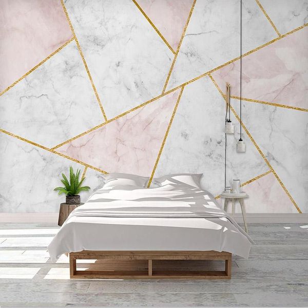 wallpapers custom mural wallpaper modern 3d abstract geometric marble golden lines living room sofa tv background wall painting home decor
wallpapers custom mural wallpaper modern 3d abstract geometric marble golden lines living room sofa tv background wall painting home decor