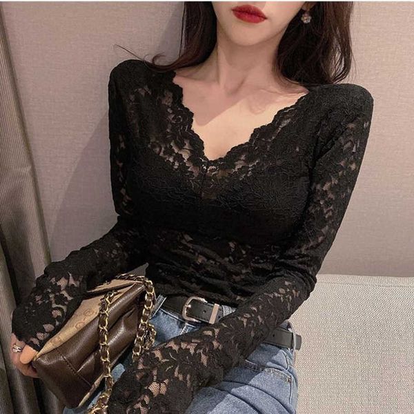 women spring summer style lace blouses shirts lady casual long sleeve v-neck blusas df3992 210609, White
women spring summer style lace blouses shirts lady casual long sleeve v-neck blusas df3992 210609, White