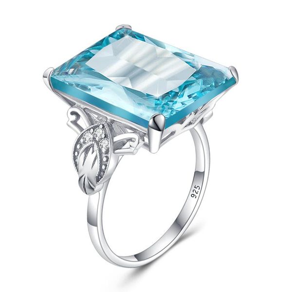 cluster rings szjinao silver ring for women real 925 sterling vintage blue aquamarine punk rectangle shape gemstones fine jewelry, Golden;silver
cluster rings szjinao silver ring for women real 925 sterling vintage blue aquamarine punk rectangle shape gemstones fine jewelry, Golden;silver