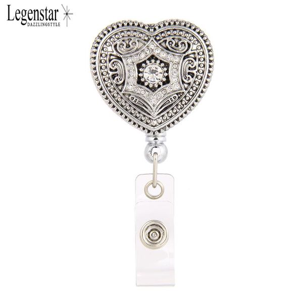 charms legenstar heart crystal reel id name card badge holder recoil clip for school office company 2021 jewelry, Bronze;silver
charms legenstar heart crystal reel id name card badge holder recoil clip for school office company 2021 jewelry, Bronze;silver
