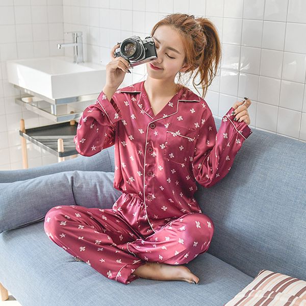 2021 New Korean Style Autumn Pajama Set for Floral Print Pajamas Turn Down Collar Loose Suit Woman HVI5, White
2021 New Korean Style Autumn Pajama Set for Floral Print Pajamas Turn Down Collar Loose Suit Woman HVI5, White