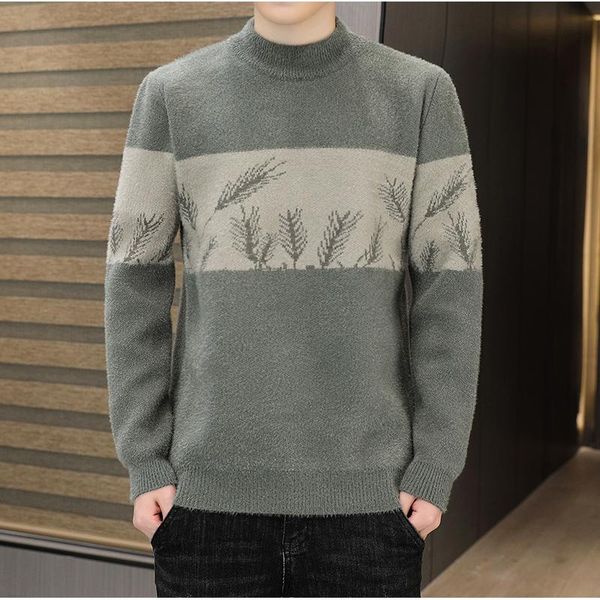 men's sweaters fashion sweater hand-wash soft long sleeve men autumn round neck for comfort stretch winter sweatshirt, White;black
men's sweaters fashion sweater hand-wash soft long sleeve men autumn round neck for comfort stretch winter sweatshirt, White;black