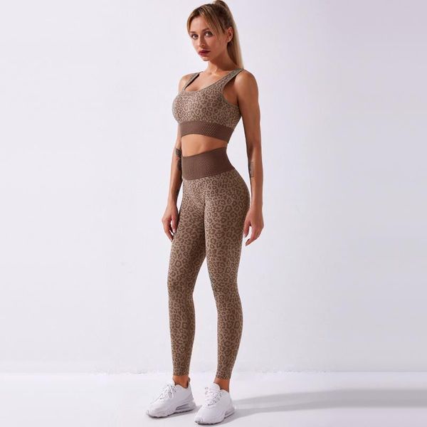 2pcs women ftiness leopard print set bra high waist leggings seamless fitness running gym sports woman summer suit, White;red
2pcs women ftiness leopard print set bra high waist leggings seamless fitness running gym sports woman summer suit, White;red