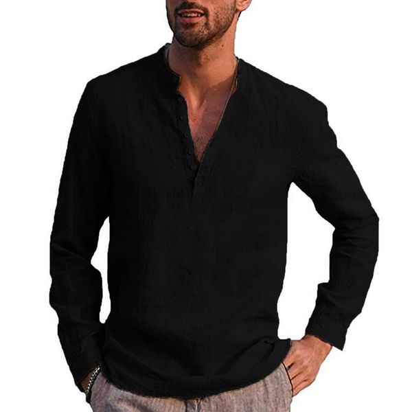 men's casual shirts solid v neck men shirt slim fit skinny long sleeve pocket spring autumn cotton linen camisetas hombre 4, White;black
men's casual shirts solid v neck men shirt slim fit skinny long sleeve pocket spring autumn cotton linen camisetas hombre 4, White;black