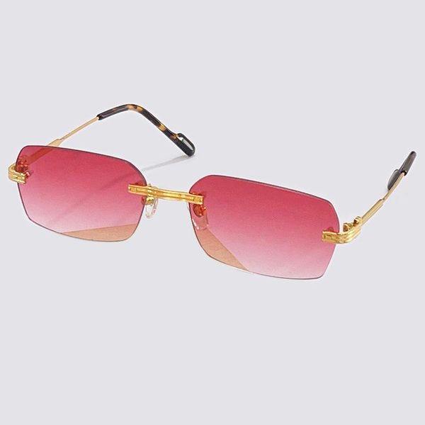 sunglasses classic women men vintage brand design rimless outdoor sun glasses eyewear, White;black
sunglasses classic women men vintage brand design rimless outdoor sun glasses eyewear, White;black