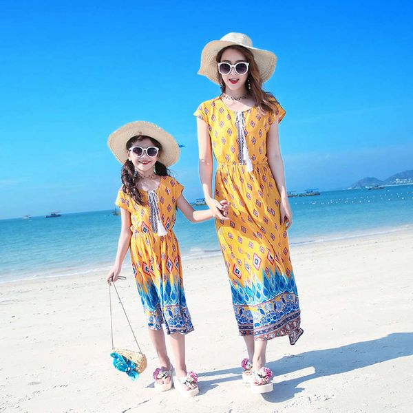 child 2021 summer new family beach seaside parent travel holiday casual mother daughter drs, Blue
child 2021 summer new family beach seaside parent travel holiday casual mother daughter drs, Blue
