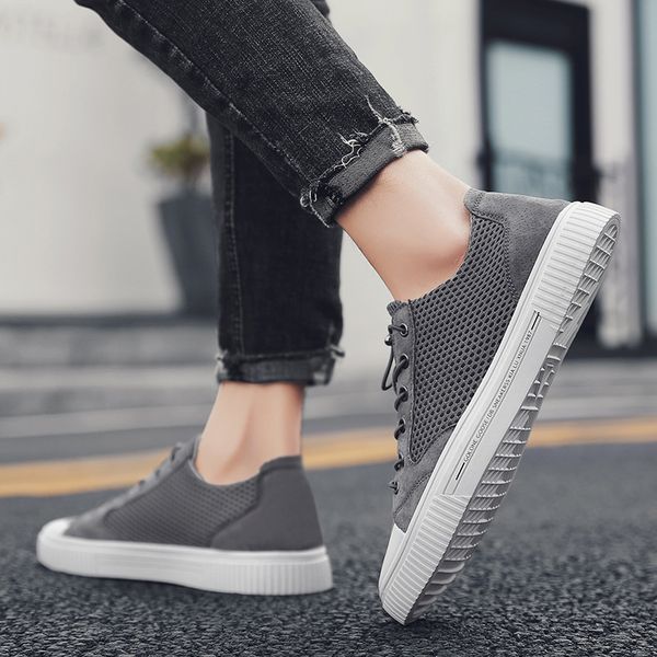 summer men shoes breathable mesh mens shoes casual fashion low lace-up canvas shoes flats zapatillas hombre ing, Black;white
summer men shoes breathable mesh mens shoes casual fashion low lace-up canvas shoes flats zapatillas hombre ing, Black;white