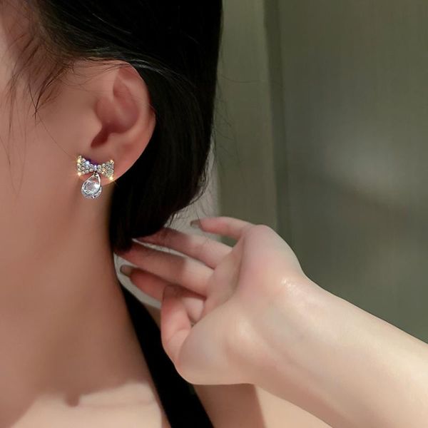stud summer style creative simple bow earrings personality fashion casual dance party for women holiday gift jewelry, Golden;silver
stud summer style creative simple bow earrings personality fashion casual dance party for women holiday gift jewelry, Golden;silver