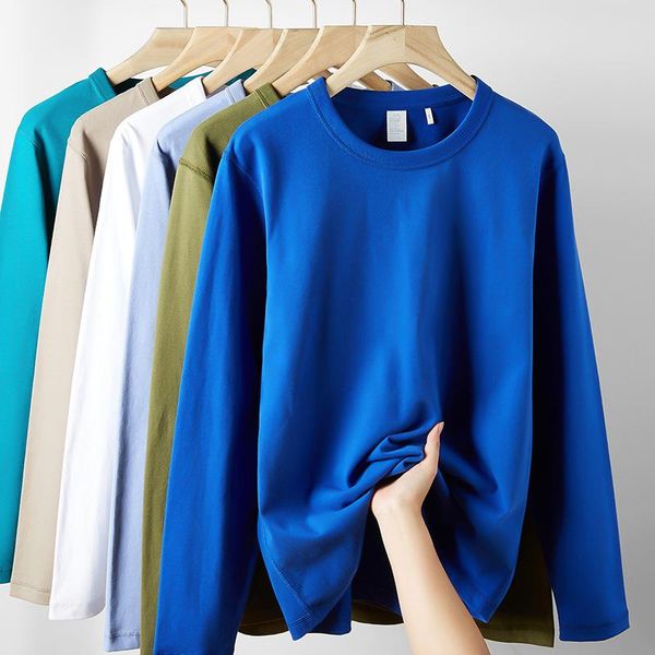 men's t-shirts heavy weight 300g premium cotton men long sleeve loose 12 colors fashion couple basic casual simple all-match male tees, White;black
men's t-shirts heavy weight 300g premium cotton men long sleeve loose 12 colors fashion couple basic casual simple all-match male tees, White;black