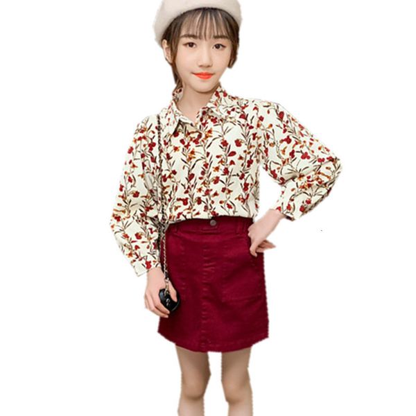 2021 new children's clothing set fall girls outfit long floral sleeve + skirt teen suit 6 8 10-12 14 years 1cpi, White
2021 new children's clothing set fall girls outfit long floral sleeve + skirt teen suit 6 8 10-12 14 years 1cpi, White