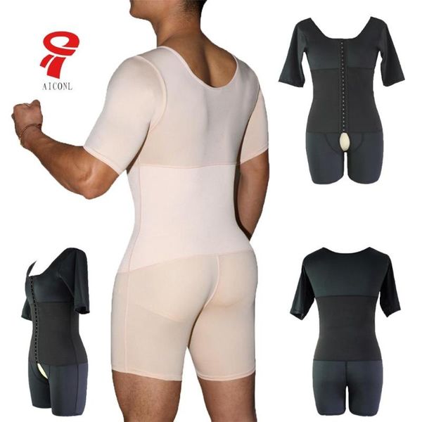 men's body shapers shapewear bodysuit men waist trainer slimming muscle shaper corset plus size tummy bulifter open crotch, Black;brown
men's body shapers shapewear bodysuit men waist trainer slimming muscle shaper corset plus size tummy bulifter open crotch, Black;brown