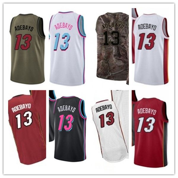 custom leave name number 13 edrice adebayo white black yellow blue green brown basketball jersey men women youth jerseys, Black;red
custom leave name number 13 edrice adebayo white black yellow blue green brown basketball jersey men women youth jerseys, Black;red