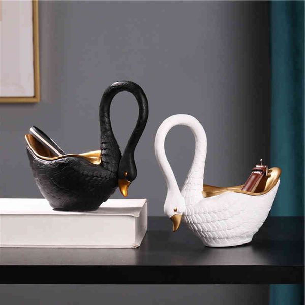 fashion swan statue decorative animal figure desk storage box container for home office wholesale
fashion swan statue decorative animal figure desk storage box container for home office wholesale