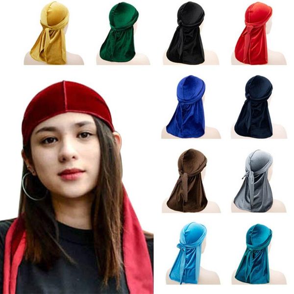 beanies men and women velvet solid color breathable long tail bandana hat turban doo durag cap drop - 17 colors
beanies men and women velvet solid color breathable long tail bandana hat turban doo durag cap drop - 17 colors