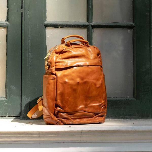 backpack retro cowhide leather men school lapbag travel men's heavy industry old vegetable tanned bags
backpack retro cowhide leather men school lapbag travel men's heavy industry old vegetable tanned bags