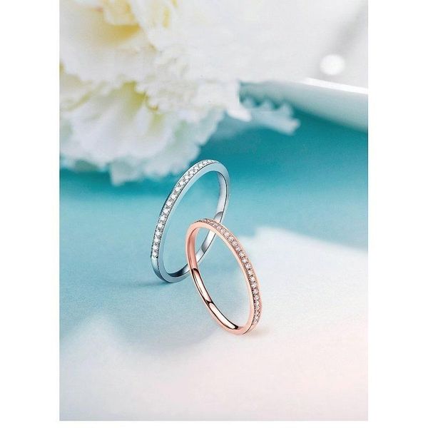 cluster rings fine row diamond small ring sterling silver 925 moissanite female fashion personality rose gold stacked couple, Golden;silver
cluster rings fine row diamond small ring sterling silver 925 moissanite female fashion personality rose gold stacked couple, Golden;silver