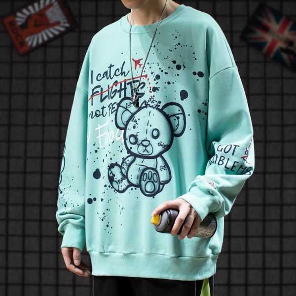 2021 new japo urso casual oneck dos desenhos animados moletom streetwear capuz rua harajuku amine hoodie masculino 7euv, Black
2021 new japo urso casual oneck dos desenhos animados moletom streetwear capuz rua harajuku amine hoodie masculino 7euv, Black