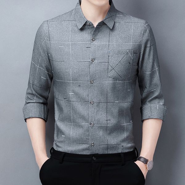 middle aged men's long sleeve 2021 spring and autumn plaid inch busins casual dad shirt, Black
middle aged men's long sleeve 2021 spring and autumn plaid inch busins casual dad shirt, Black
