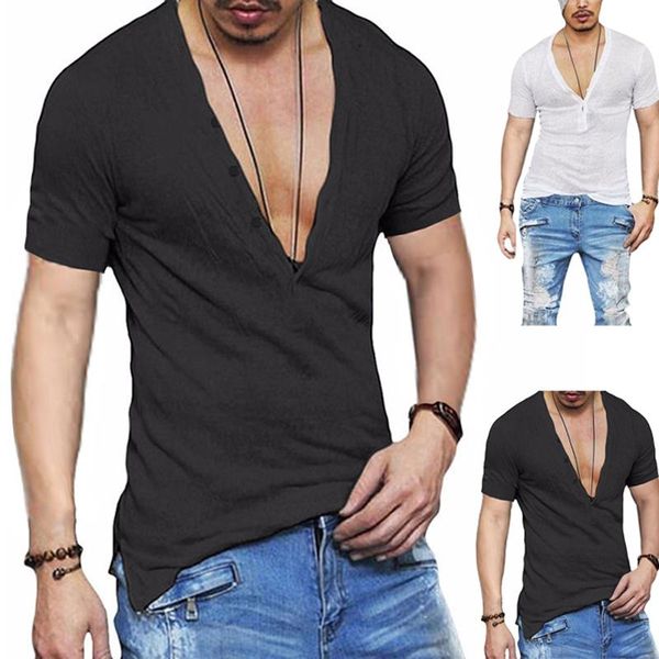 men's t-shirts mes's short t shirt men fashion v-neck fitness t-shirt summer solid slim fit hip hop tshirt man stylish tee clothi, White;black
men's t-shirts mes's short t shirt men fashion v-neck fitness t-shirt summer solid slim fit hip hop tshirt man stylish tee clothi, White;black