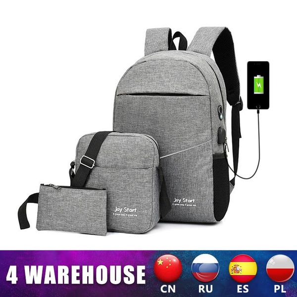 backpack 3pcs men's usb charging bag casual multifunctional backpacks men school bags 3 sets night reflective
backpack 3pcs men's usb charging bag casual multifunctional backpacks men school bags 3 sets night reflective