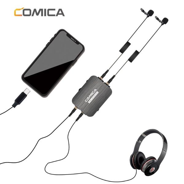 microphones comica dual.lav-d03 stc dual-head detachable&multi-functional lavalier microphone for smartphone
microphones comica dual.lav-d03 stc dual-head detachable&multi-functional lavalier microphone for smartphone