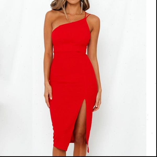 evening party dress vestidos women backless one shoulder split bodycon strap christmas red dresses 2021 new arrivarls, Black;gray
evening party dress vestidos women backless one shoulder split bodycon strap christmas red dresses 2021 new arrivarls, Black;gray