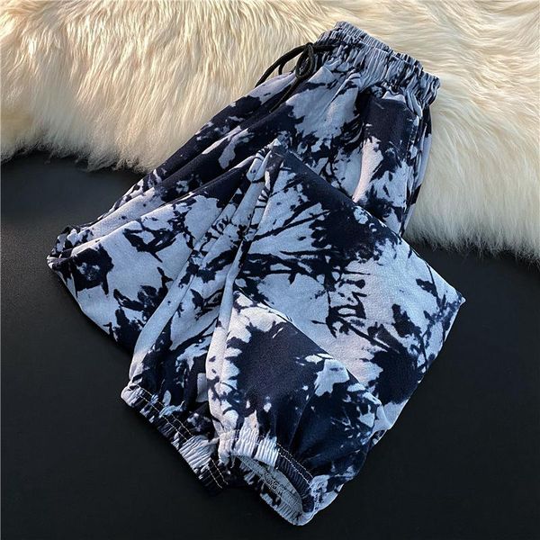 women's pants & capris internet celebrity handsome tie-dyed ankle banded loose straight salt fried street cropped.kio, Black;white
women's pants & capris internet celebrity handsome tie-dyed ankle banded loose straight salt fried street cropped.kio, Black;white