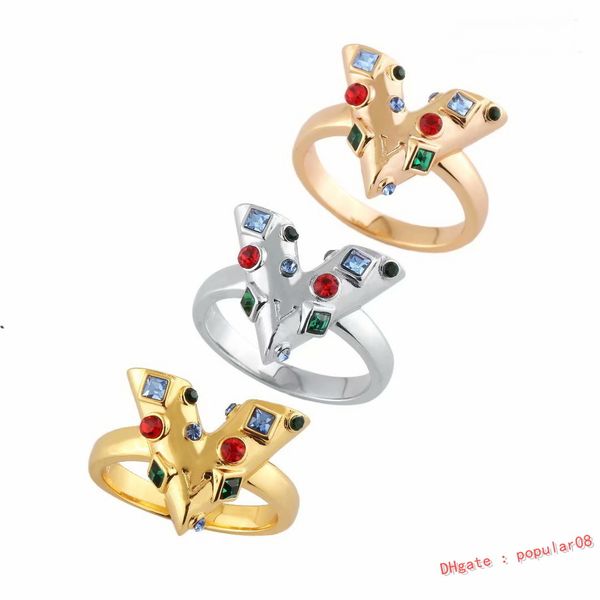 europe america fashion style lady women titanium steel engraved v initials multicolored crystal essential v planète ring m68923, Silver
europe america fashion style lady women titanium steel engraved v initials multicolored crystal essential v planète ring m68923, Silver