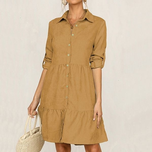 casual dresses spring shirt women's long sleeve turn down collar office female elegant ol commuting daily vestidos imld, Black;gray
casual dresses spring shirt women's long sleeve turn down collar office female elegant ol commuting daily vestidos imld, Black;gray