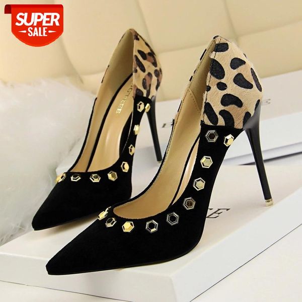 women pumps bling high heels women pumps shoes pair leopard print rivet shoes woman wedding 2018 1717-8 #mm48
women pumps bling high heels women pumps shoes pair leopard print rivet shoes woman wedding 2018 1717-8 #mm48