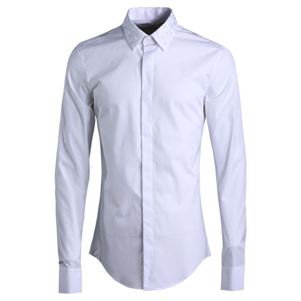 2021 new original exquisite collar cotton men's fashion high-end long sleeve shirts men brand casual white shirt male spring camisa d79
2021 new original exquisite collar cotton men's fashion high-end long sleeve shirts men brand casual white shirt male spring camisa d79